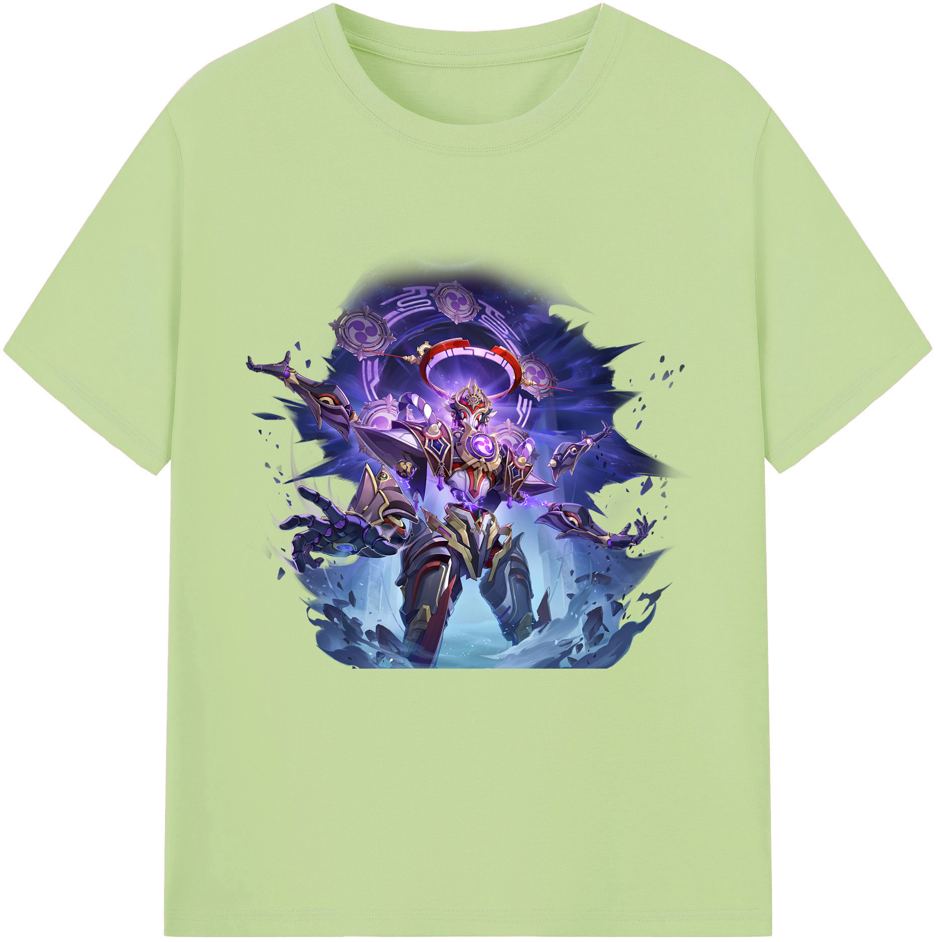 げんし神 さんペい genshin Sanpei 綿100％半袖Tシャツ（フロントプリント）